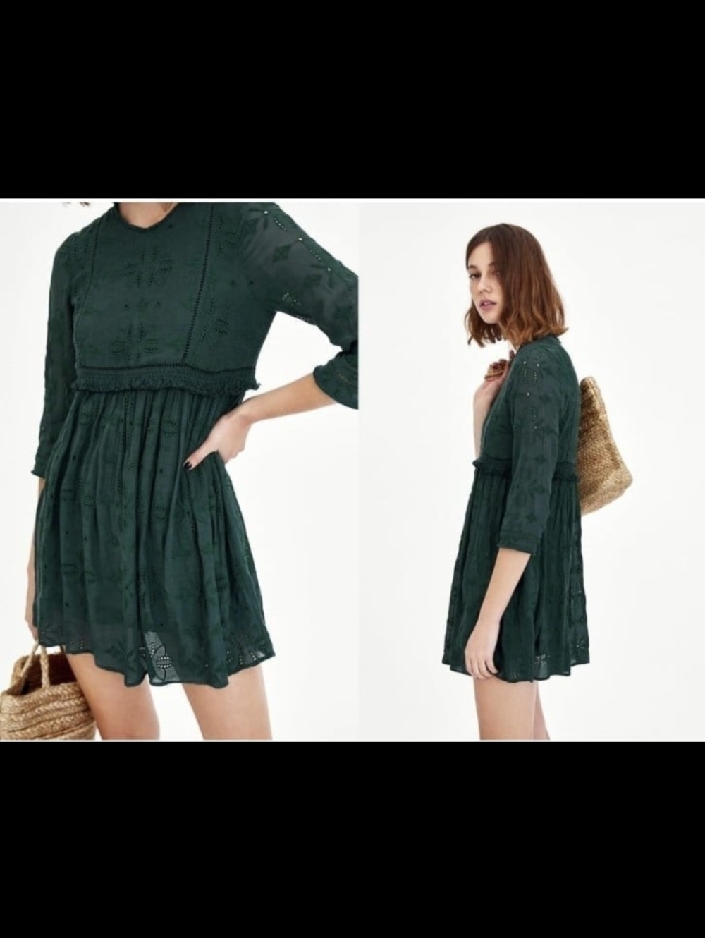 *2/$20* Zara Green Dress